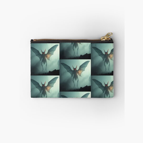 Item preview, Mothman cryptid painting designed and sold by Vintage Designs +.