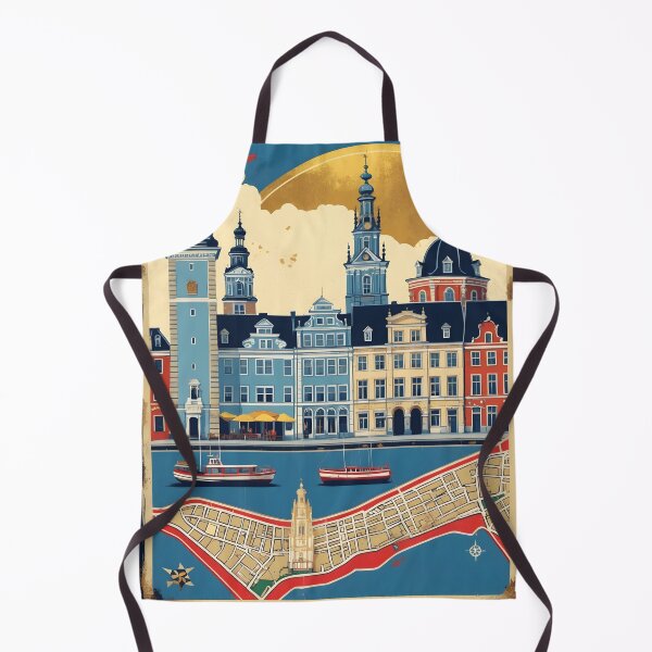 Item preview, Norrkoeping Sweden 1950s Vintage Travel Tourism designed and sold by TravelersGems.
