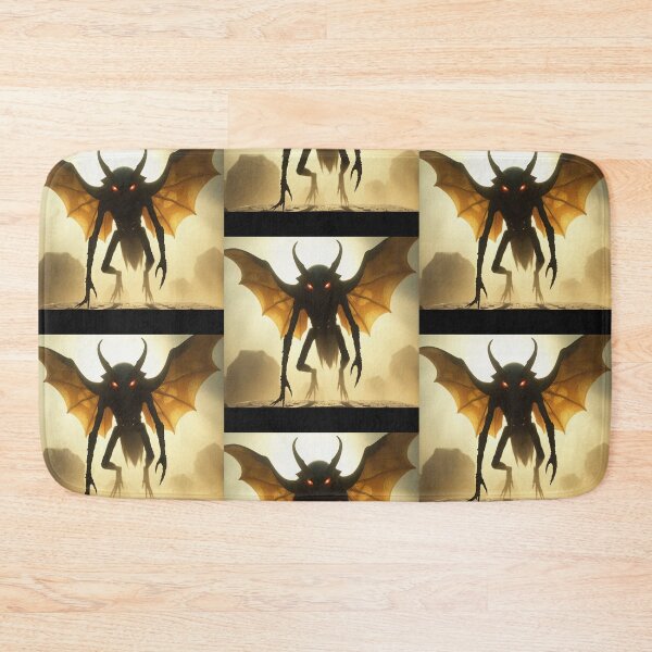 Item preview, Mothman cryptid painting designed and sold by Vintage Designs +.
