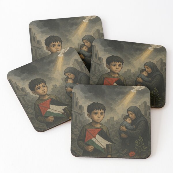 Item preview, Children and the horror of war in Gaza designed and sold by RAISC.