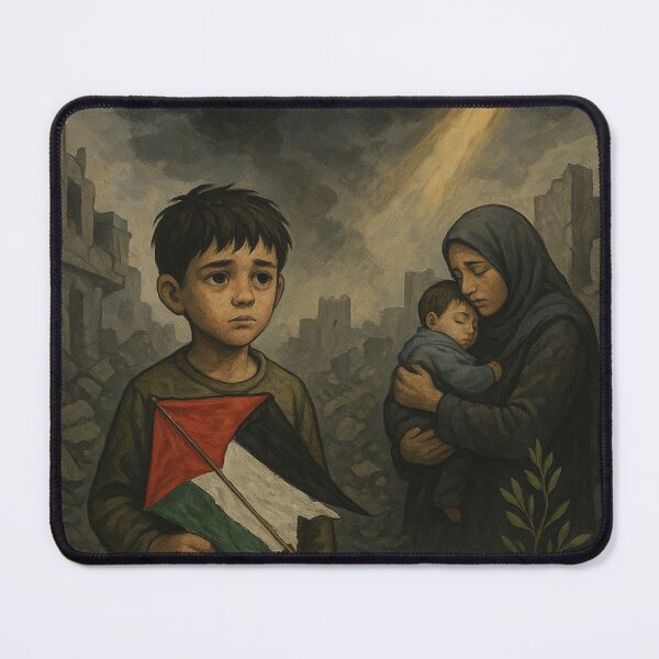 Item preview, Children and the horror of war in Gaza designed and sold by RAISC.