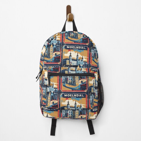Item preview, Moelndal Sweden 1950s Vintage Travel Tourism designed and sold by TravelersGems.
