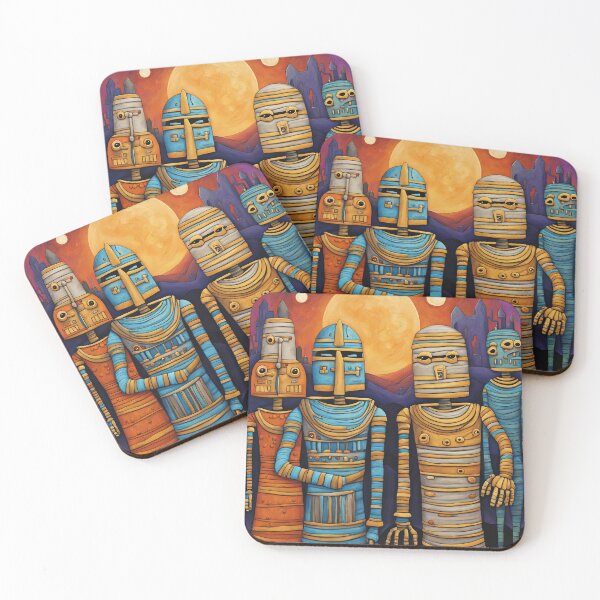 Item preview, Pensioners dressed as a Mummies for Halloween designed and sold by Colin Bentham.