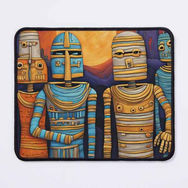 Item preview, Pensioners dressed as a Mummies for Halloween designed and sold by Colin Bentham.