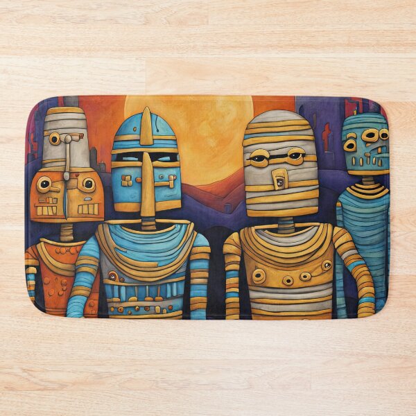 Item preview, Pensioners dressed as a Mummies for Halloween designed and sold by Colin Bentham.