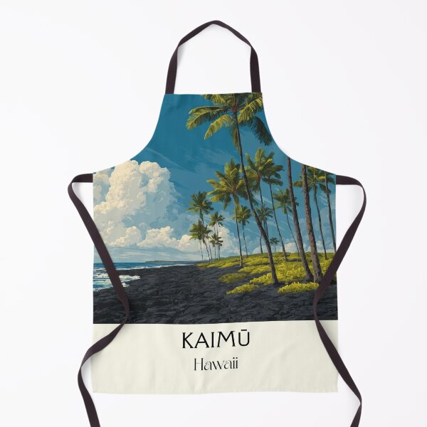 Item preview, Kaimu Big Island Palm Tree Road | Puna District Art designed and sold by TuncGK.