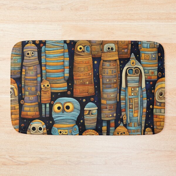 Item preview, Pensioners dressed as a Mummies for Halloween designed and sold by Colin Bentham.