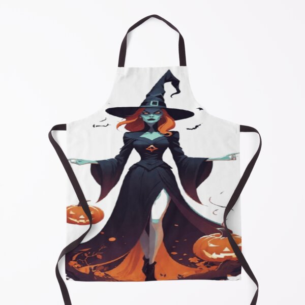 Item preview, Horror Halloween witch and pumpkins. designed and sold by DaliaSabryTee.