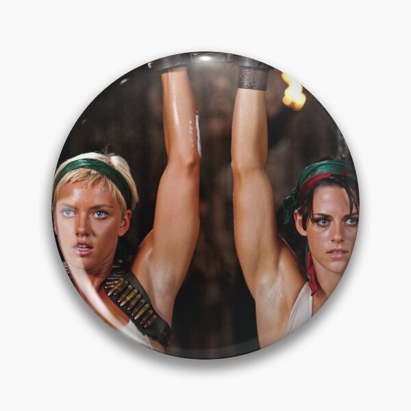 Item preview, Two captive fantasy post apocalyptic warrior women art photo designed and sold by Vintage Designs +.