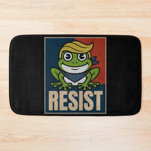 Item preview, Funny Portland Frog Protest Resist designed and sold by MALIKABO.