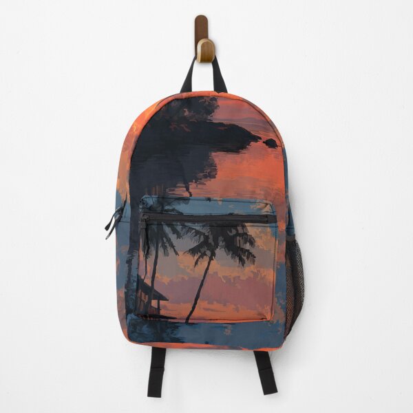 Item preview, Kihei Maui Sunset Paddleboarding | Hawaii Ocean Art designed and sold by TuncGK.