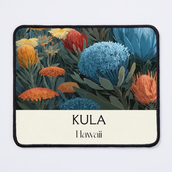 Item preview, Kula Maui Upcountry Flowers | Hawaii Botanical Art designed and sold by TuncGK.