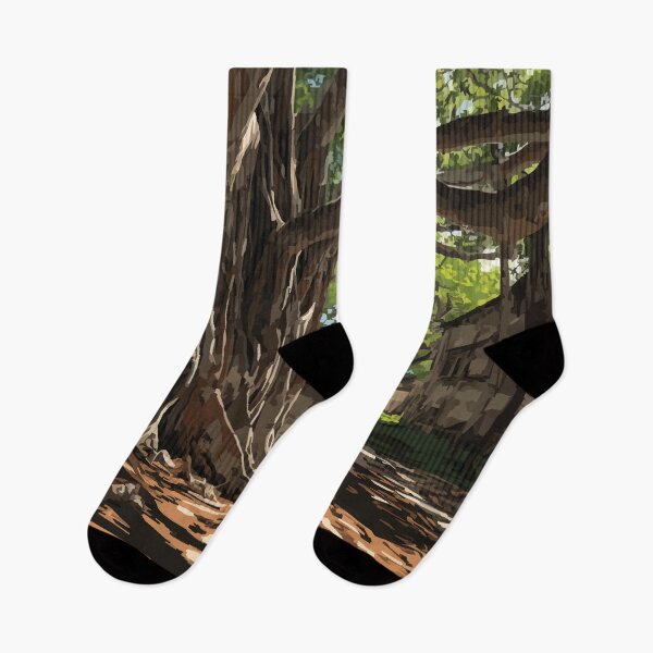 Item preview, Lahaina Maui Banyan Tree | Hawaii Historic Town Art designed and sold by TuncGK.
