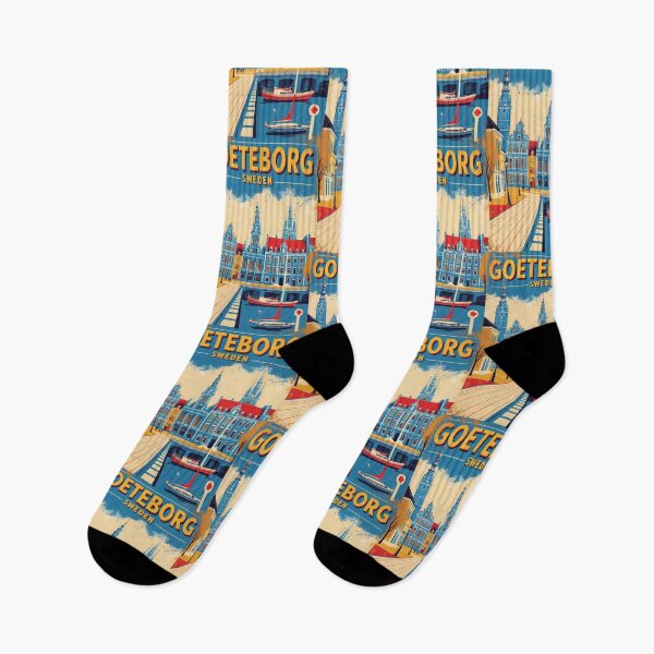 Item preview, Goeteborg Sweden 1950s Vintage Travel Tourism designed and sold by TravelersGems.