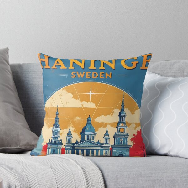 Item preview, Haninge Sweden 1950s Vintage Travel Tourism designed and sold by TravelersGems.