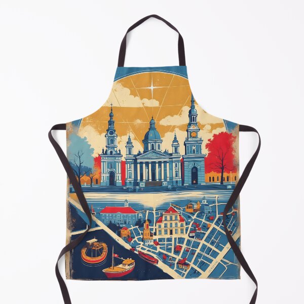 Item preview, Haninge Sweden 1950s Vintage Travel Tourism designed and sold by TravelersGems.