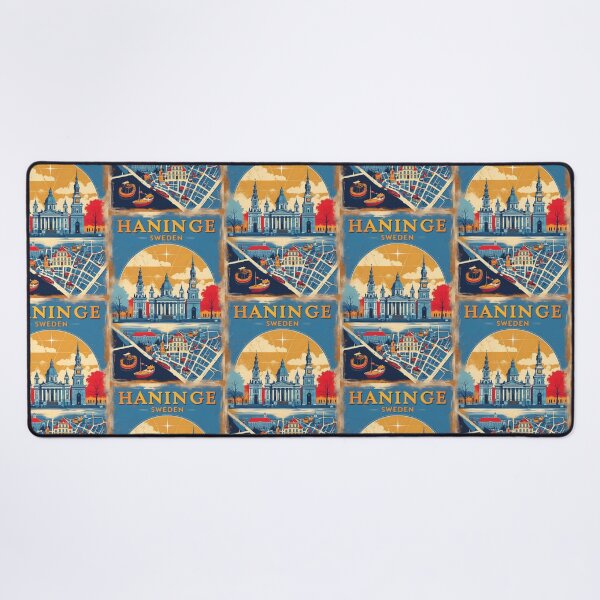 Item preview, Haninge Sweden 1950s Vintage Travel Tourism designed and sold by TravelersGems.