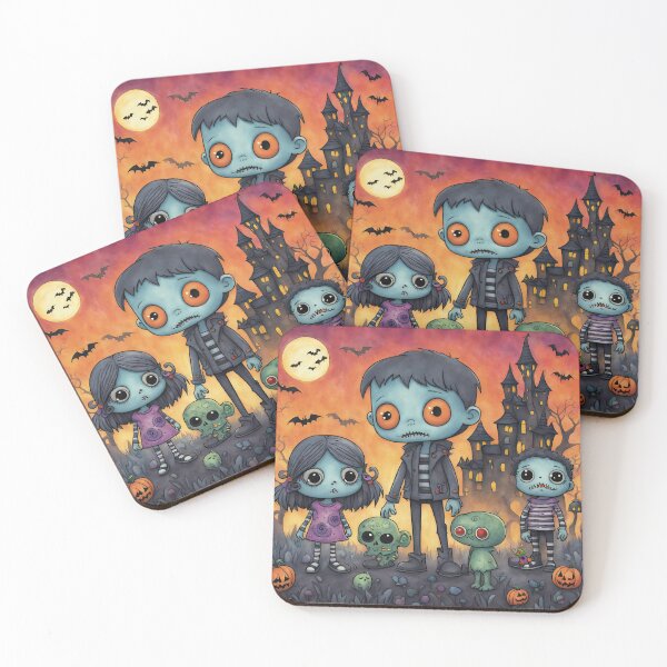 Item preview, Toddlers dressed as Zombies for Halloween designed and sold by Colin Bentham.