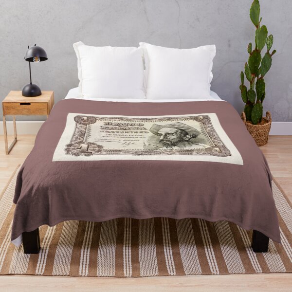 Item preview, One-peseta banknote. "Don Quixote of La Mancha" by Miguel de Cervantes. designed and sold by Filologica.