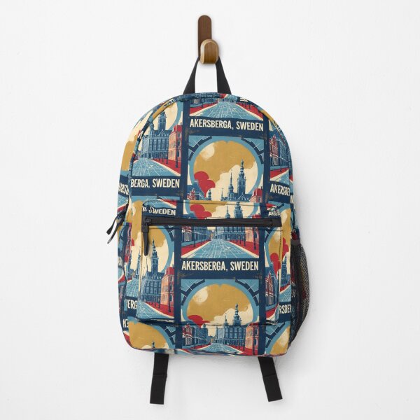 Item preview, Akersberga Sweden 1950s Vintage Travel Tourism designed and sold by TravelersGems.