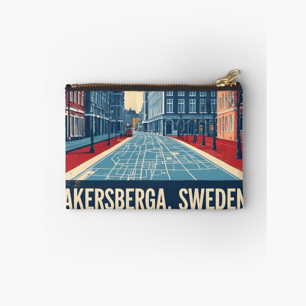 Item preview, Akersberga Sweden 1950s Vintage Travel Tourism designed and sold by TravelersGems.