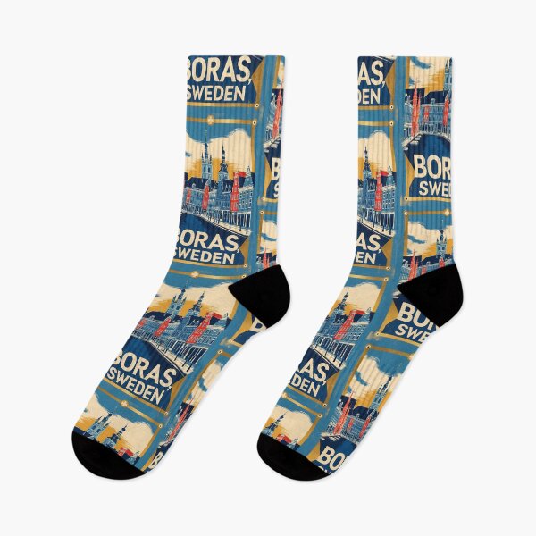 Item preview, Boras Sweden 1950s Vintage Travel Tourism designed and sold by TravelersGems.