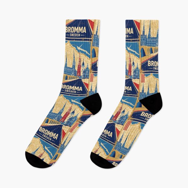 Item preview, Bromma Sweden 1950s Vintage Travel Tourism designed and sold by TravelersGems.