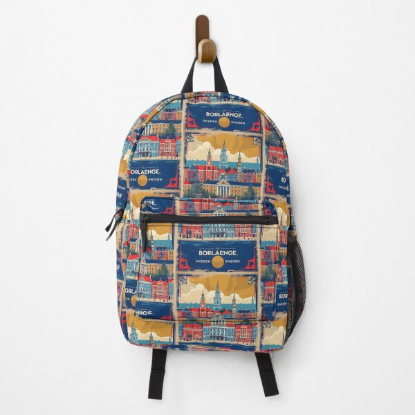 Item preview, Borlaenge Sweden 1950s Vintage Travel Tourism designed and sold by TravelersGems.