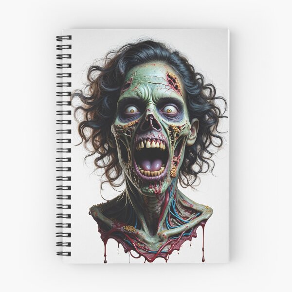 Item preview, Creepy Zombie Horror head design designed and sold by Vintage Designs +.