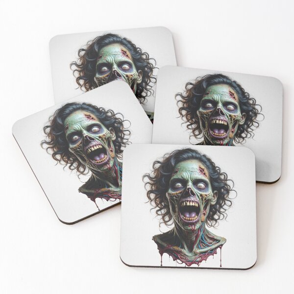 Item preview, Creepy Zombie Horror head design designed and sold by Vintage Designs +.