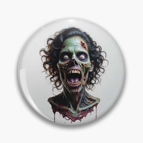 Item preview, Creepy Zombie Horror head design designed and sold by Vintage Designs +.