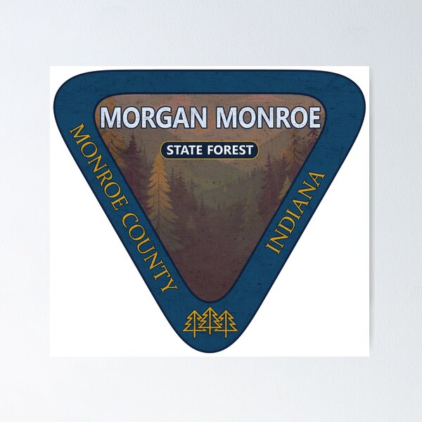 Item preview, Morgan Monroe State Forest, Monroe County, Indiana, Forest Design designed and sold by Wanderful-roads.