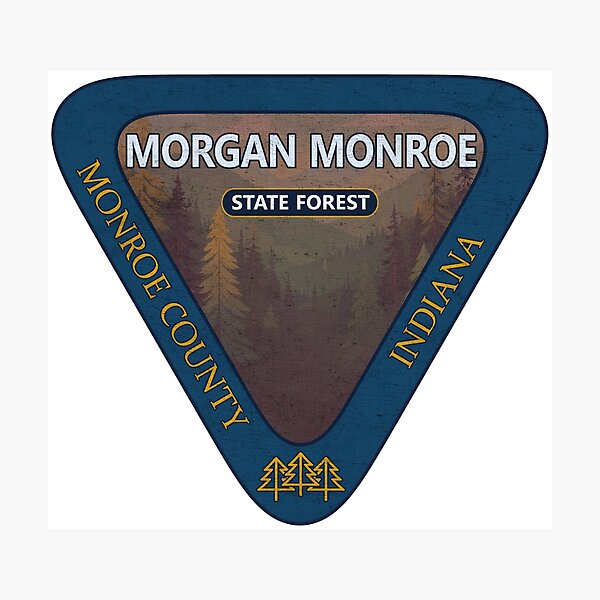 Item preview, Morgan Monroe State Forest, Monroe County, Indiana, Forest Design designed and sold by Wanderful-roads.