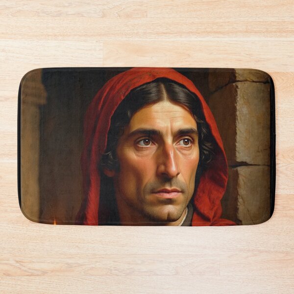 Item preview, Painting depicting Dante's Inferno the Divine Comedy medieval art designed and sold by Vintage Designs +.