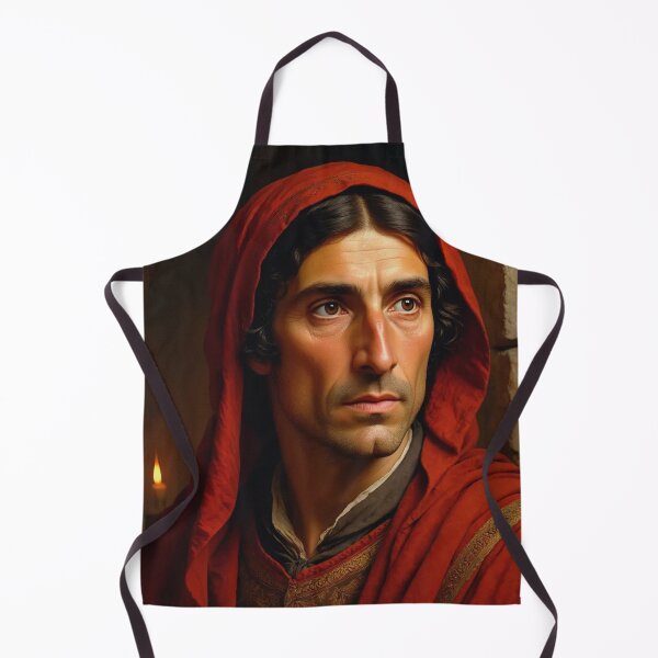 Item preview, Painting depicting Dante's Inferno the Divine Comedy medieval art designed and sold by Vintage Designs +.