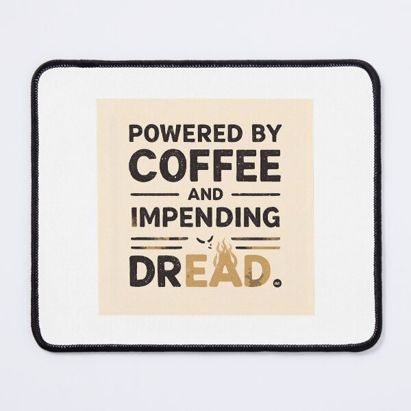 Item preview, Powered by coffe IM designed and sold by Concrete Calm.