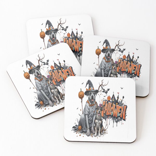 Item preview, halloween dog graffiti art cool Professional design designed and sold by atomsama.