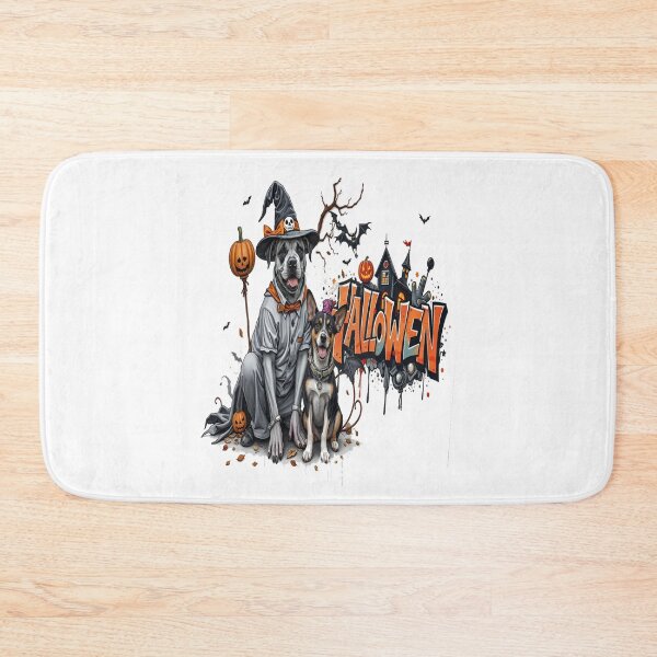 Item preview, halloween dog graffiti art cool Professional design designed and sold by atomsama.