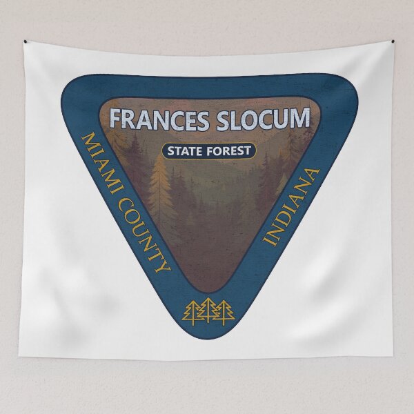 Item preview, Frances Slocum State Forest, Miami County, Indiana, Forest Design designed and sold by Wanderful-roads.
