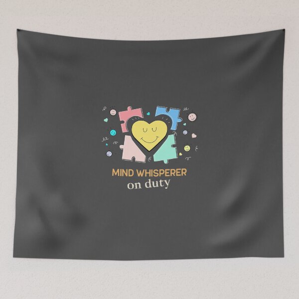 Item preview, Mind whisperer on duty - counseling psychologist designed and sold by TaurusC95.