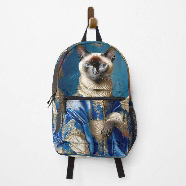 Item preview, Vintage Style Anthropomorphic Siamese Lady Cat designed and sold by LanaGustavsson.