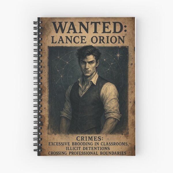 Item preview, Lance Orion Wanted Poster Zodiac Academy Inspired designed and sold by UGLibrary.