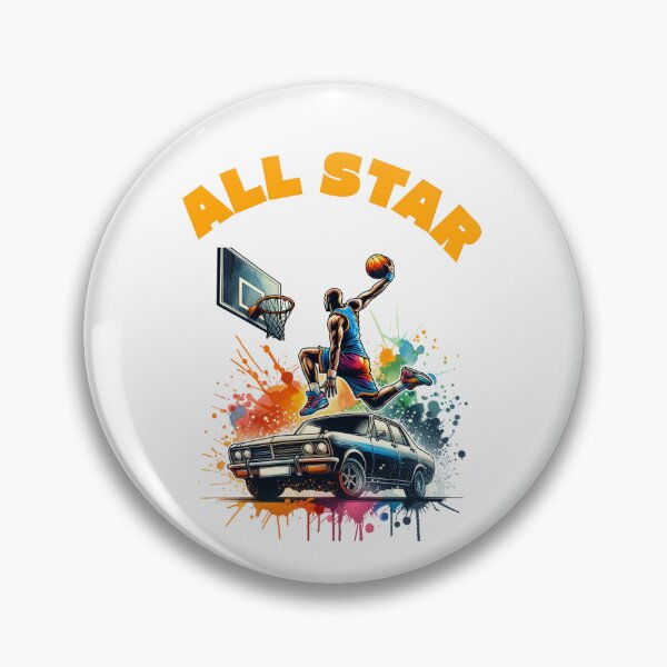 Item preview, All Star Slam Dunk Basketball  designed and sold by freshwear design.
