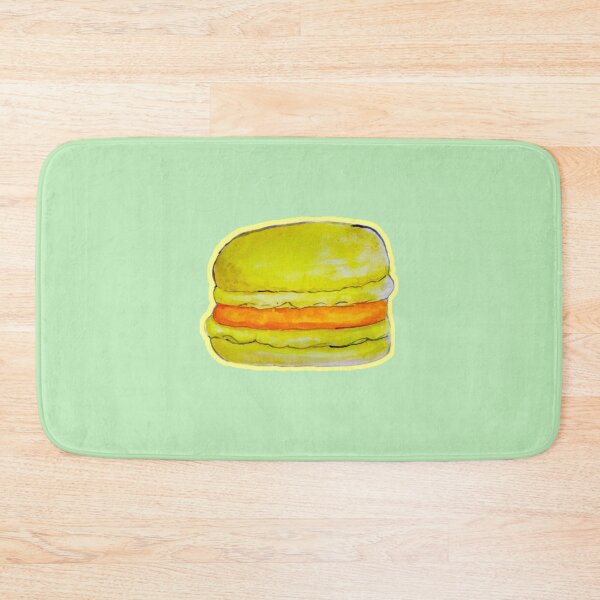 Item preview, Sweet Macaron yummy dessert watercolor food illustration Art designed and sold by happiartworks .