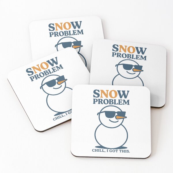 Item preview, Snow Problem – Chill I Got This Funny Snowman Winter designed and sold by SnappyPNG.