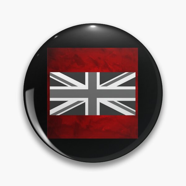 Item preview, black and white union Jack with red coulurful background designed and sold by Henrybubbles400.