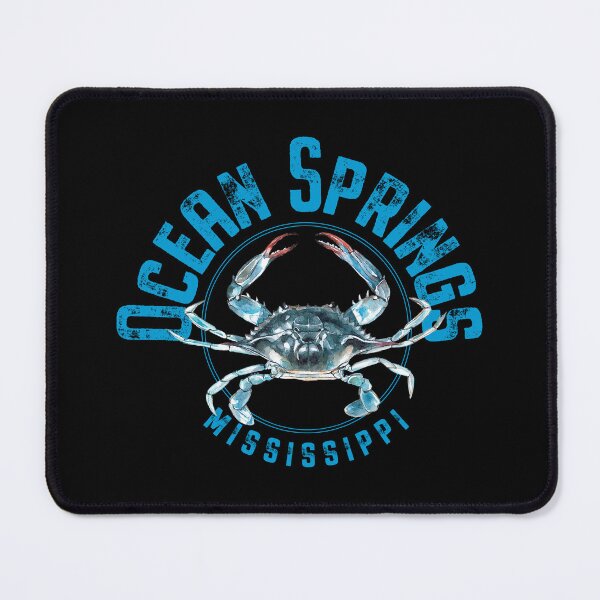 Item preview, Ocean Springs Mississippi Blue Crab Design designed and sold by Futurebeachbum.