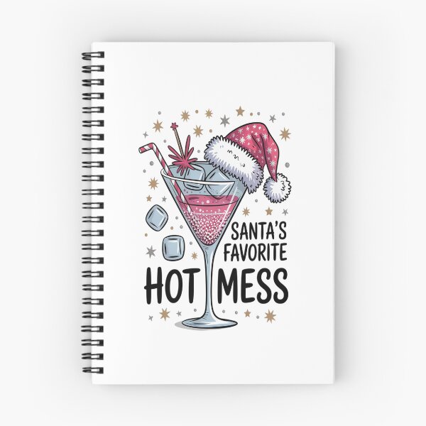 Item preview, Santa's Hot Mess  Christmas Martini designed and sold by MinaReinger.