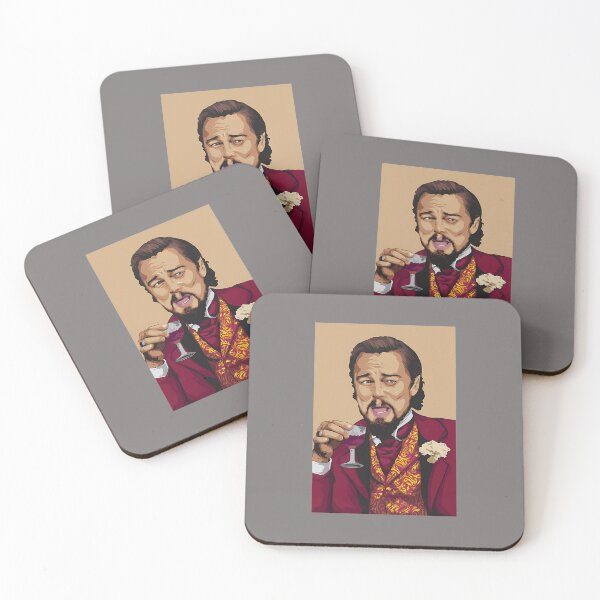 Item preview, LEO-LAUGHING-DJANGO-MEME-INSPIRED designed and sold by MaxCHoehne.