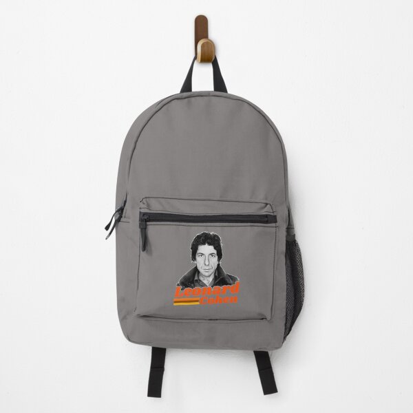Item preview, LEONARD-COHEN--RETRO-COLOR-STRIPE-PORTRAIT-FAN-TRIBUTE designed and sold by MaxCHoehne.